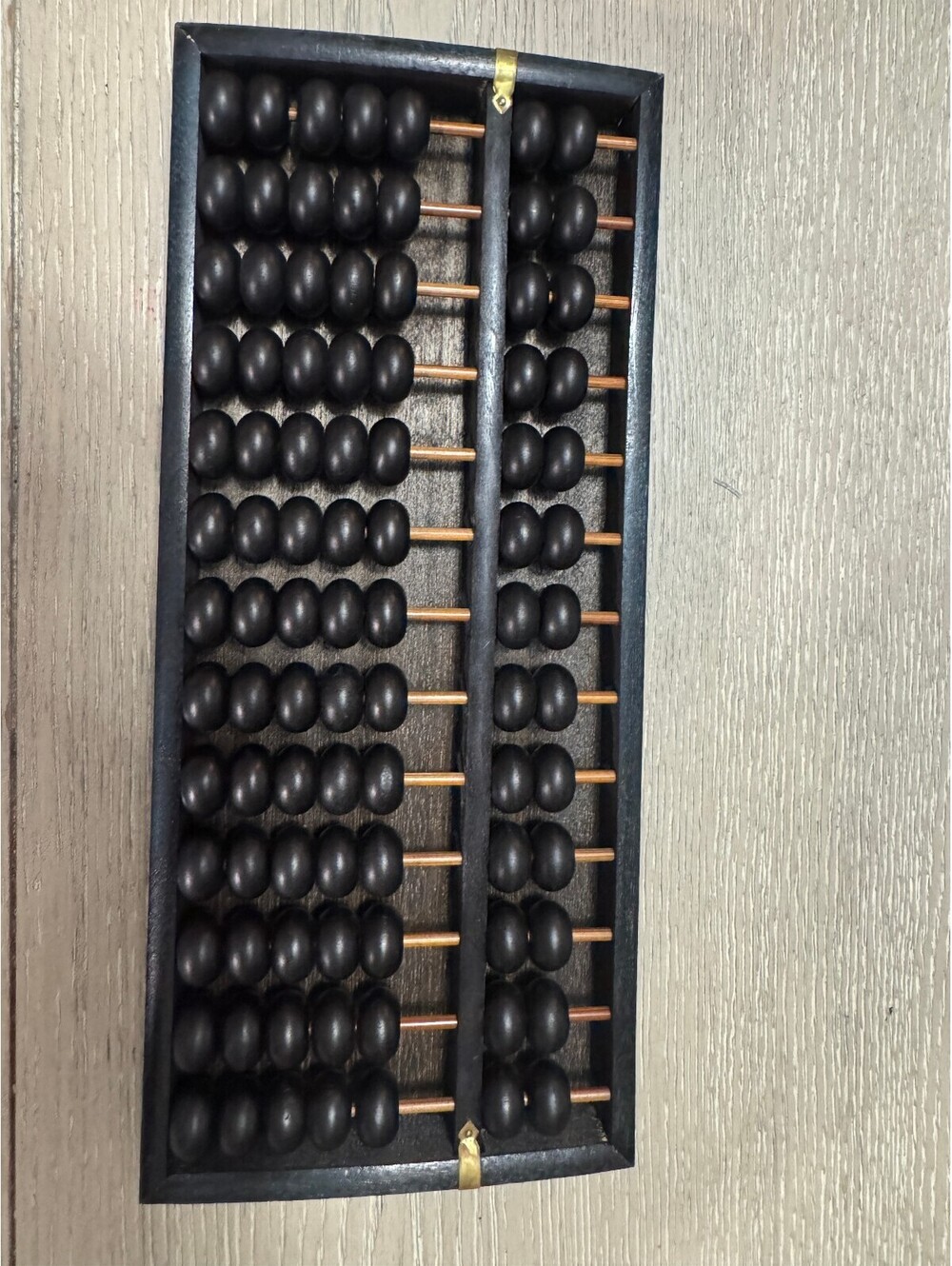 Japanese Wooden Abacus Soroban Counting Frame Vintage Style